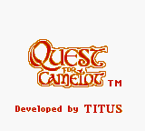 Quest for Camelot (Europe) (En,Fr,De,Es,It,Nl) Title Screen